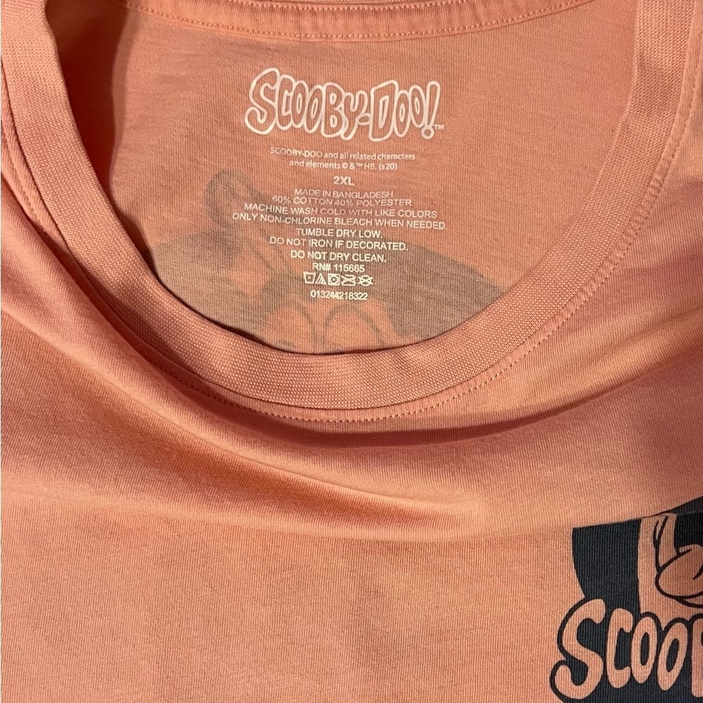 Scooby Doo Long Sleeve Tshirt Women’s Size 2XL - Picture 4 of 9